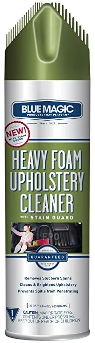 Heavy Foam Upholstery Clner w/Stain Guard.22oz. 6pcs/case