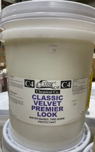 C4 Velvet Tire Shine, 5 Gallon (RTU)5602LI05AC