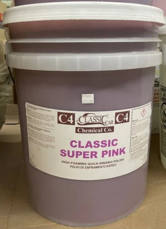 C4 Pink Polish Wax, 5 Gallon (90-240/1)
