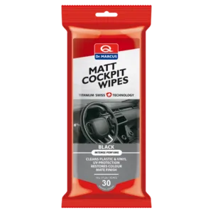 Dr. Titanium Wipes Cockpit Cleanning Matt Finish Black