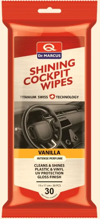 Dr. Titanium Wipes Cockpit Cleaning Vanilla