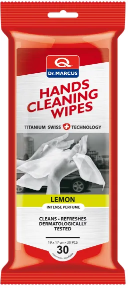 Dr. Titanium Wipes Hand Cleaning Lemon