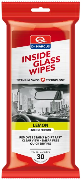 Dr. Titanium Wipes Inside Glass Lemon