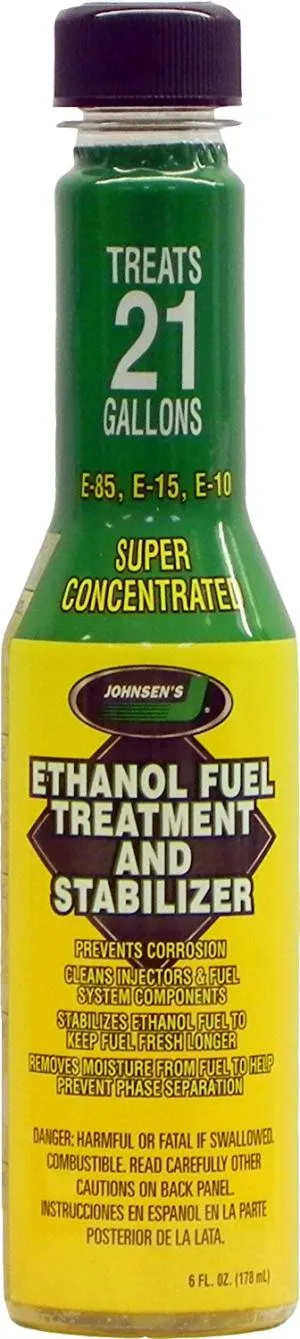 Ethanol Fuel Treatment And Stabilizer 6fl.oz. 12/case