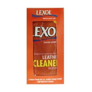 Lexol PH-Balanced Cleaner Sachet with Sponge 1oz.