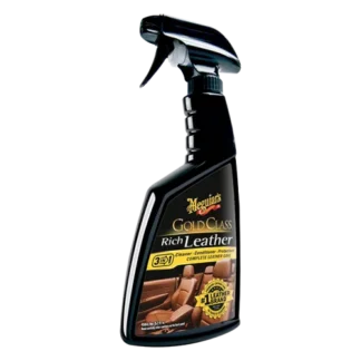 Meguiar's Gold Class Rich Leather 3 in 1 Cleaner 15.2oz Trigger
