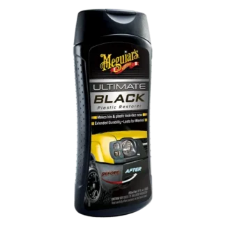 Meguiar's Ultimate Black Plastic Restore 12oz Bottle