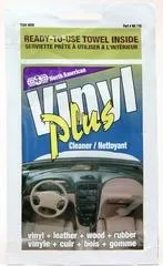Vinyl Plus Cleaner Towelette, 100pcs/case