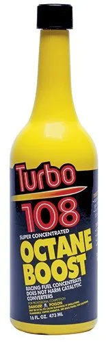 Turbo 108 OCtane Boost (yellow), 16oz.12pcs/case