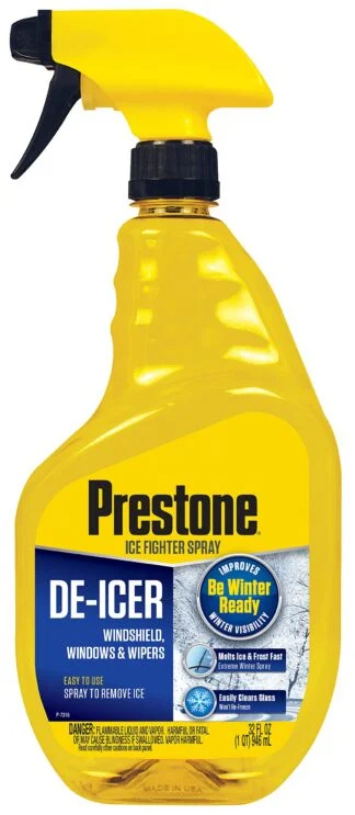 Prestone Spray Deice 32oz Trigger Bottle 6pcs/case