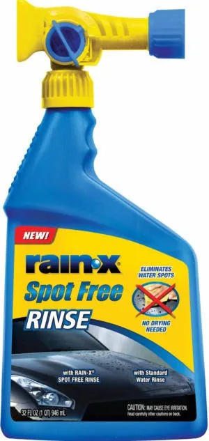 RainX Spot Free Rinse 4/32oz Trigger