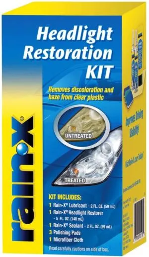 Rain-X Headlight Restoration 6/1kit