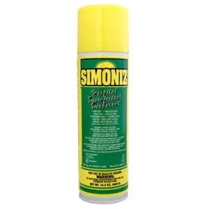 SIMONIZ Disinfectant Spray, 16.5oz Aerosol, 12/case
