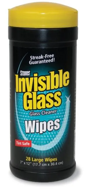 Invisible Glass Wet Wipes, 6/case(Box#90166)