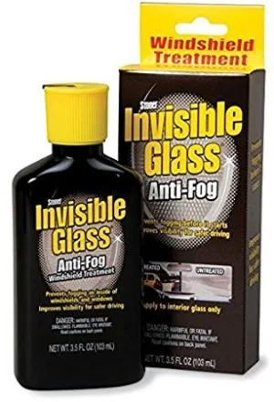 Invisible Glass Anti-Fog Windshield Treatment 3.5oz. 10/box