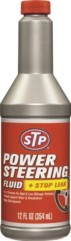 STP Power Steering Fluid & Stop Leak 6/12oz