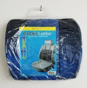 Seat Back Lumbar Support-Blue