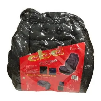 Ultra Delux Cushion with back-Black