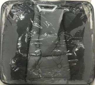 Grey-Black--Delux Racing Cushion