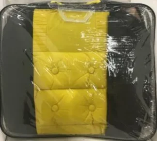 Yellow-Black--Delux Racing Cushion
