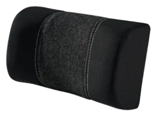 Memory Foam Headrest Pillow Black