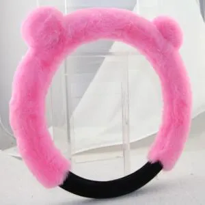 S.W.C Fuzzy Bear Ear Pink