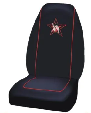 Betty Boop Star Embroidered Seat Cover