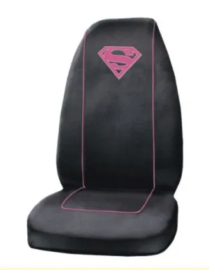 Supergirl Shield-Seat Cover