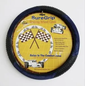 S.W.C Simulated Leather-Blue