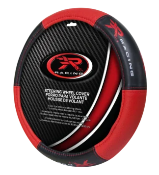 R Racing Sport RED Steering Wheel Cover