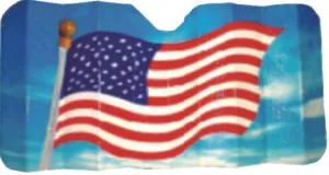 American Flag Sunshade