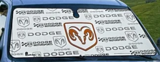 Dodge Cool White-Sunshade