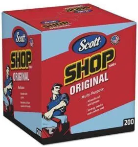 SCOTT Blue Rag In A Box (200/case)