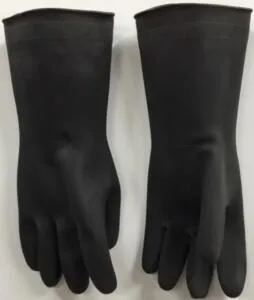 1 PAIR Industrial Rubber Glove 14'- SP/BLA
