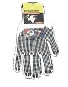 1 PAIR Work Glove Double Dotted