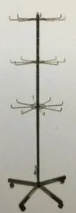 3 Tier Spinner Ice Scraper Rack Empty