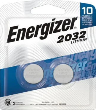 Energizer Battery 2032 Lithium coin 2pack