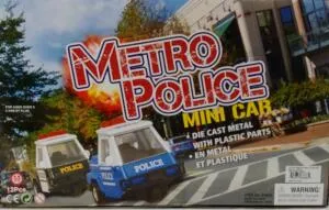 D/C P/B Metro Police Vehicles 12pcs
