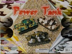 D/C P/B 4.5' POWER TANK 12PCS/DISPLAY