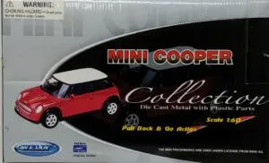 D/C P/B MINI COOPER S CON. 1:28 12PCS
