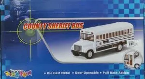 D/C P/B County Sheriff Bus 12pcs/display