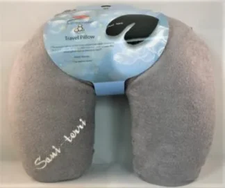Sani-Terri Travel Pillow Grey