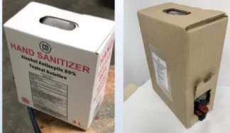 Hand Sanitizer Liquid 3Liter, Bag in Box Tap Despenser