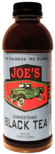 Unsweetend black Tea-Joe Tea 18oz PLASTIC BOTTLE